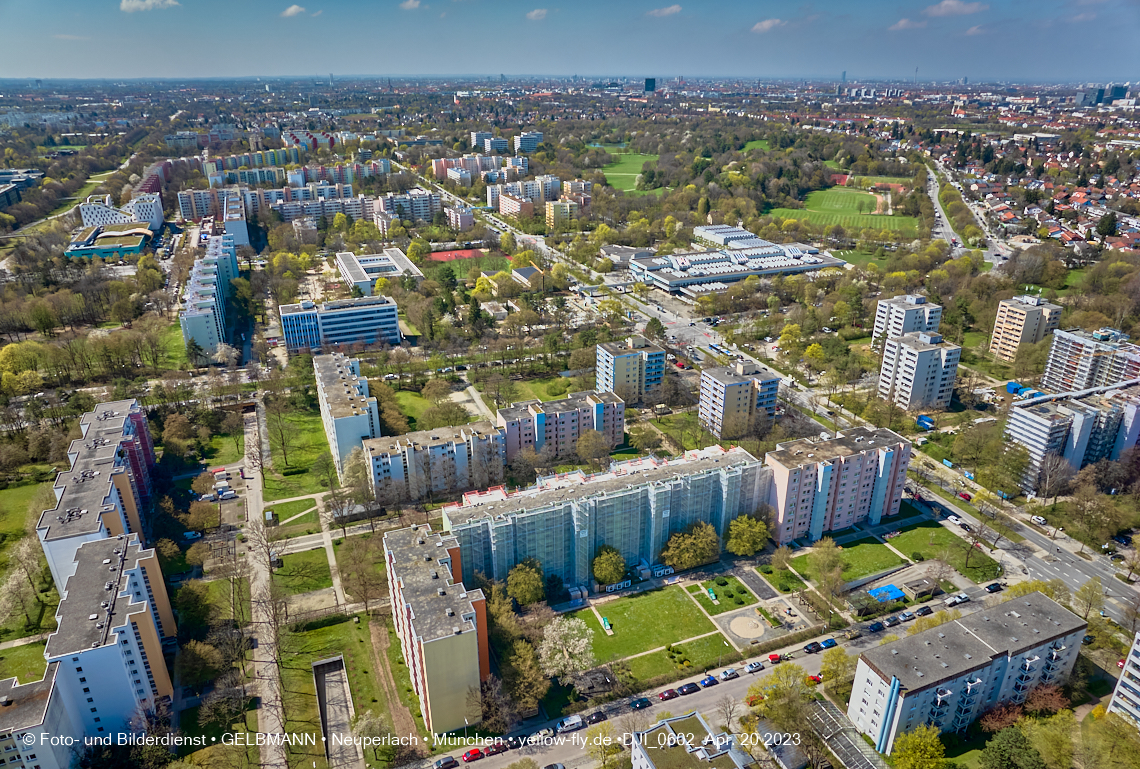 21.04.2023 - Maga-Großsanierung an der Kurt-Eisner-Straße in Neuperlach